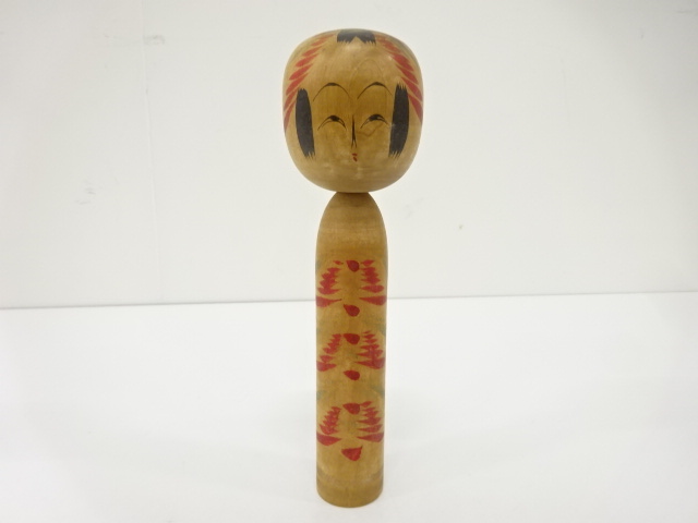 郷土玩具　佐藤菊治造　こけし（18.4センチ）